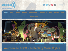 Tablet Screenshot of eccorights.org